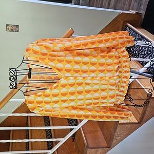 👚ECLAIR ORANGE AND YELLOW TOP👚